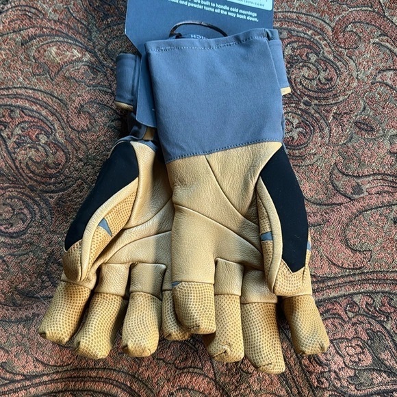 Outdoor Research Extravert Active Warm Gloves AMAZING wool blend leather mens S - Picture 2 of 6